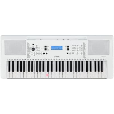 Yamaha EZ-300 Full-Size Lighted Personal Keyboard, 61-Key, with Yamaha PA-130 Power Supply