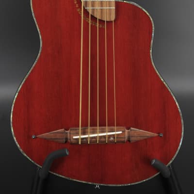 Rick Turner Renaissance RB5 5-String Bass Rare Indian Rosewood/Cedar for sale