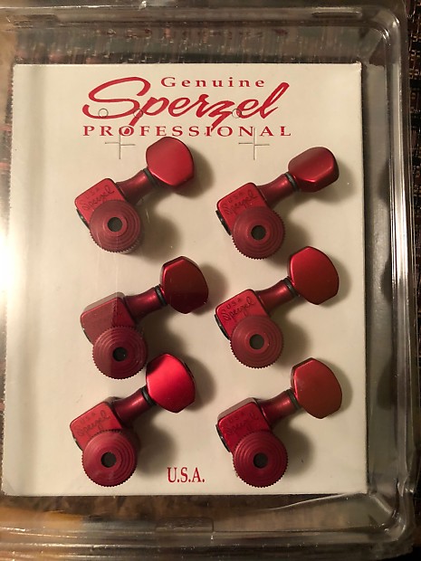 Sperzel Guitar Machine Heads 2017 Red Reverb