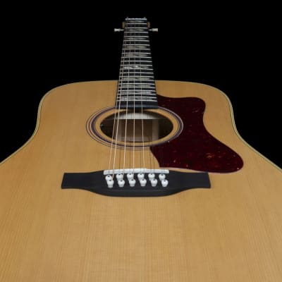 Norman B50 12 String Acoustic Electric Guitar Natural HG Element with  Case MADE In CANADA image 7