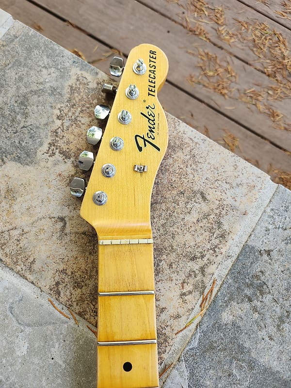 Fender Custom Shop 1969 Telecaster Neck 2010 lite Relic Reverb