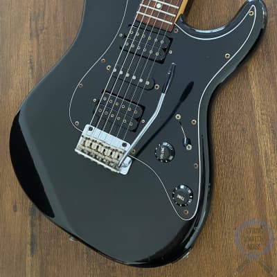 Fernandes Stratocaster, HSH, The Function, 1980s, MIJ, Black image 1