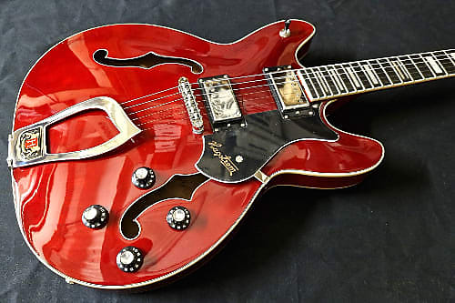 Hagstrom Viking - Wild Cherry Transparent image 1
