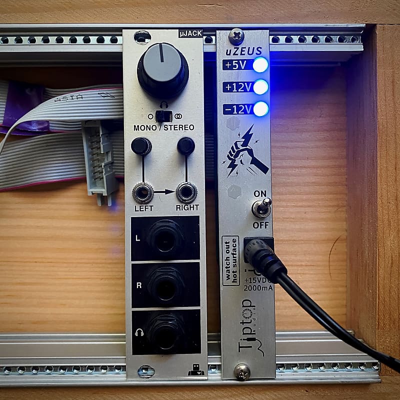 Tip Top uZeus / Intellijel uJack/ Cable Bundle! Reverb