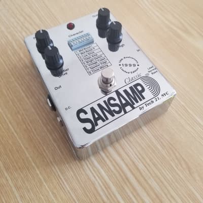 Tech 21 Sansamp Classic 10th Anniversary 1999 Chrome | Reverb