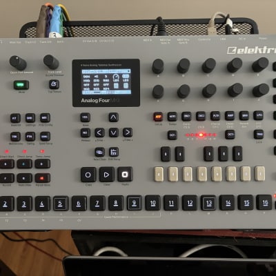 Elektron Analog Four MKII 4-Voice Tabletop Analog Synthesizer | Reverb