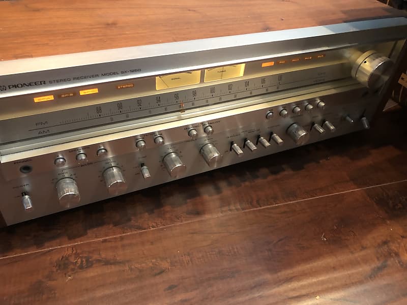 Pioneer SX-1250 Stereo Receiver  			