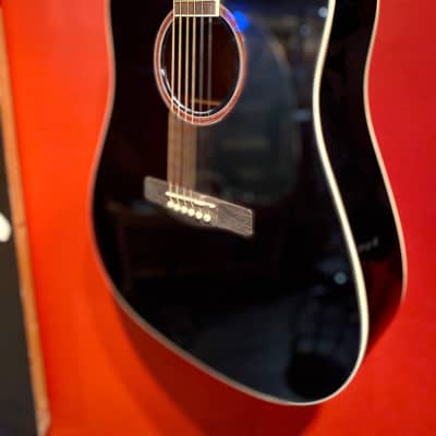 Jay Turser JTA524D-CE-BK Dreadnaught Cutaway Acoustic Electric Guitar *Store Demo* image 2