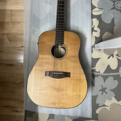 Fender GD-47S/12 Nat Natural 12 String Acoustic Electric Guitar with Fender Hard Case image 3