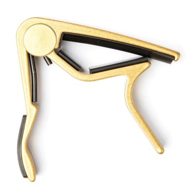 Dunlop Trigger Acoustic Curved Capo - Gold for sale