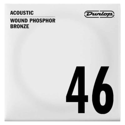 Dunlop Wound Phosphor Bronze Acoustic Guitar String 46 image 1