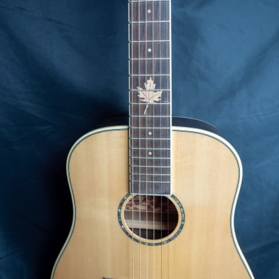 Tagima Fernie Baby Canada series natural 3/4 scale travel or student guitar, very nice quality. image 3