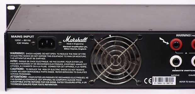 Marshall Valvestate Pro Power Amplifier 120/120 | Reverb