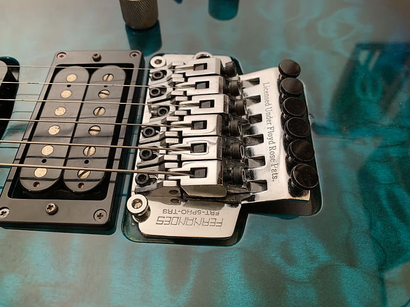Fernandes fr-55 ジャパンヴィンテージ Rare Vintage MIJ Fernandes FR-55 1997-1999 Sapphire Blue