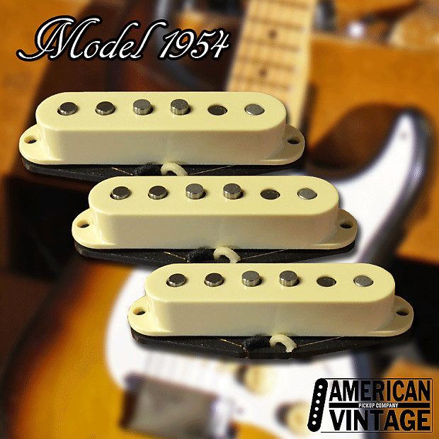 American Vintage Pickup Company Model 1954 Fender Stratocaster® Replacement Set image 1