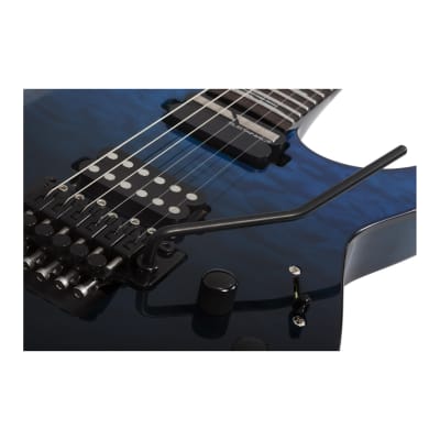 Schecter Reaper-6 FR S Elite 6-String Electric Guitar with Wenge Fretboard (Right-Handed, Deep Ocean Blue) image 9