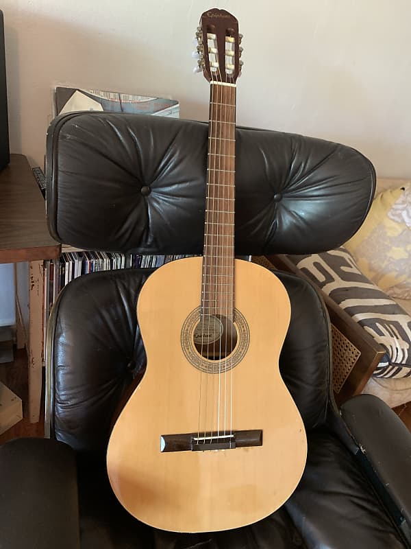 Epiphone EN10NA Classical Nylon String Acoustic Guitar 2001 Reverb