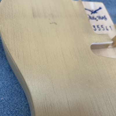 Alder Vintage Cream Telecaster Style Body, Relic Nitro Finish image 8