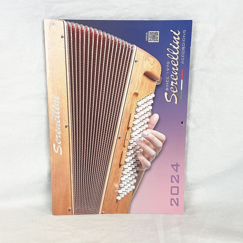 Serenellini Accordion Calendar 2024 Reverb