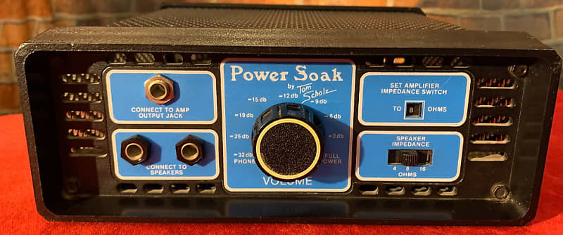 Tom Scholz Power Soak 1980's Blue/Black | Reverb