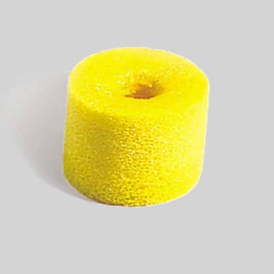 Shure EAYLF1-10 Yellow Foam Sleeves for SE Series Earphones image 2