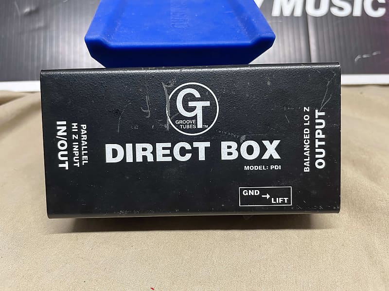 Groove Tubes Model PDI Direct Box Black Reverb