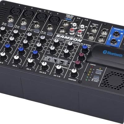 Samson Expedition XP800 All-In-One 800 Watt Portable PA System with 8-Channel Mixer,Black image 4