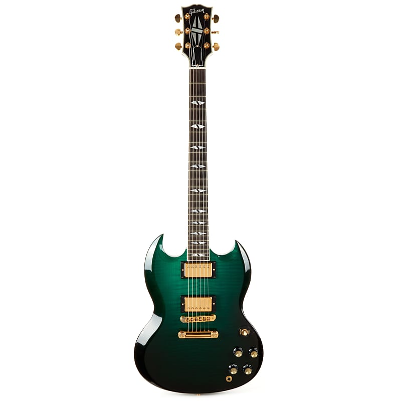 Used Gibson SG Supreme Emerald Burst 2003 | Reverb Canada
