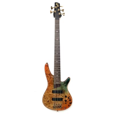 Ibanez SR Premium SR1605DW 5 String Bass - Autumn Sunset image 2
