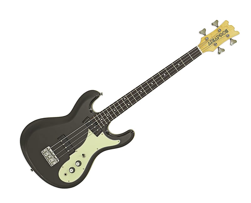 Aria Pro II DMB206 4String Bass Guitar Black Open Box Reverb