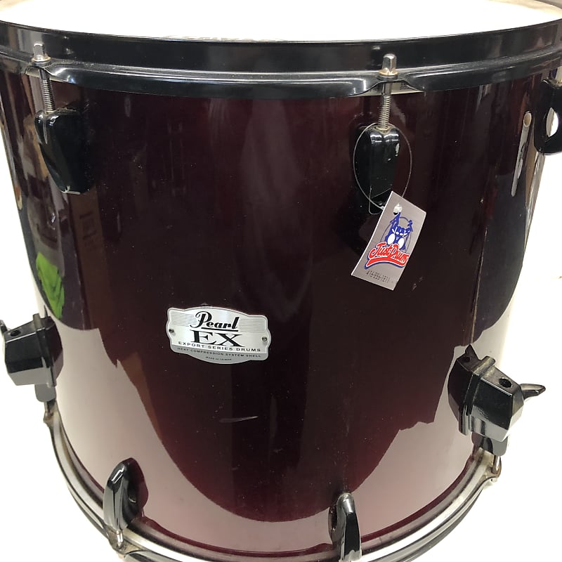 Pearl 18" Export Floor Tom Wine Red (No Legs) Reverb