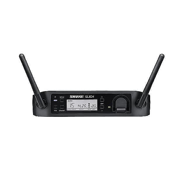 Shure GLXD4 Digital Wireless Receiver for GLXD Wireless Systems Reverb