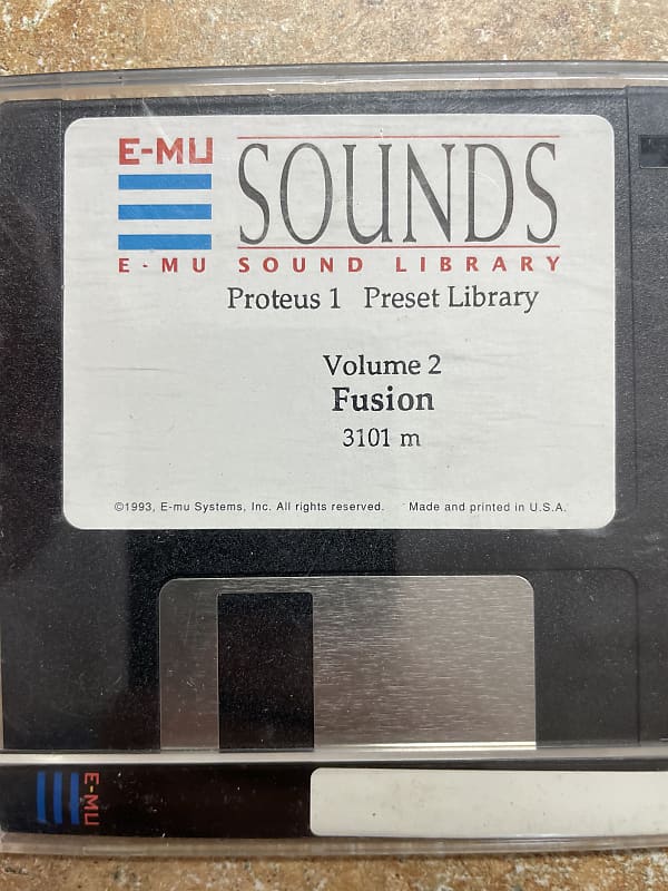 E Mu Systems E Mu Sound Library Proteus 1 Preset Library Reverb E Mu Systems E Mu Sound Library Proteus 1 Preset Library Reverb