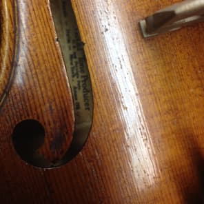 Virzi Tone Producer Violin 1924 Antique gibson loar era 4/4 full size image 8