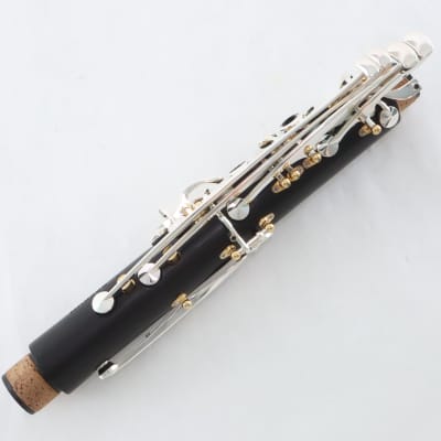 Backun Lumiere Custom Clarinet in A Grenadilla Gold Posts Silver Keys BRAND NEW image 9