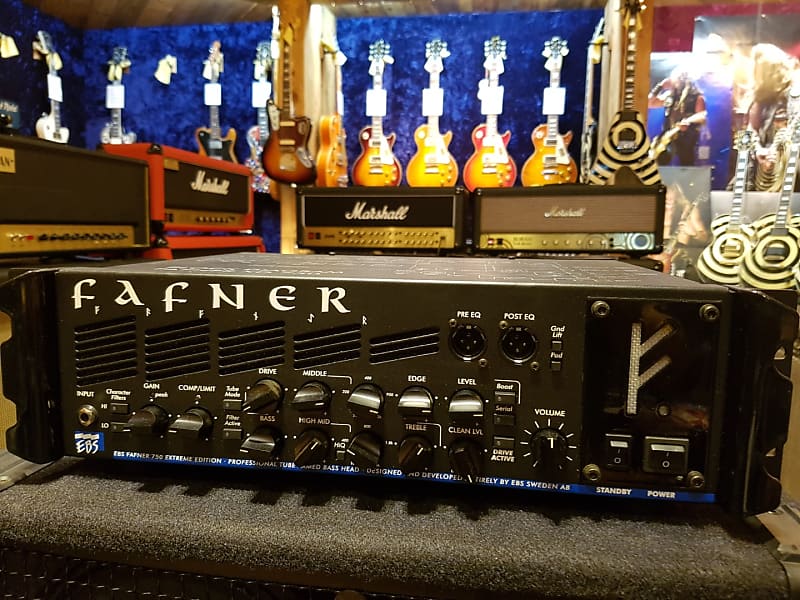 EBS Fafner 2 XD 750 Extreme Edition Bass Guitar Amp Amplifier Head