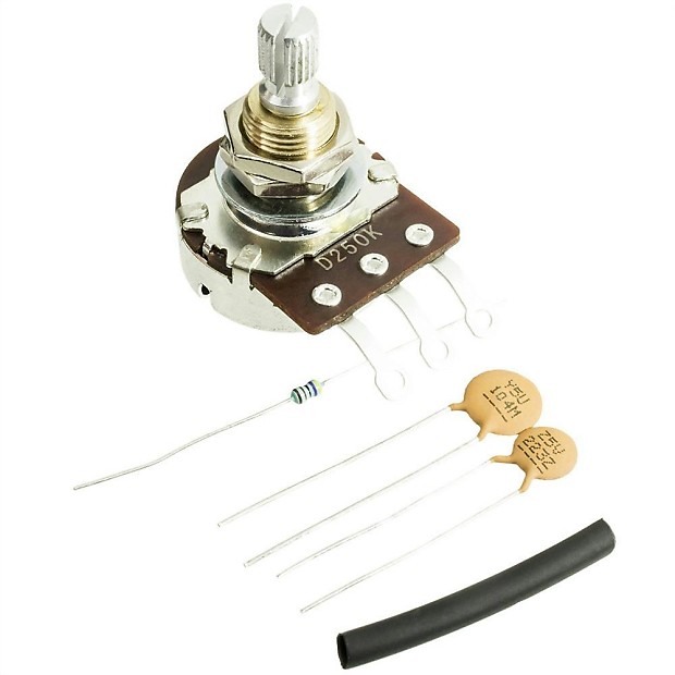 HDCustom HDEKIT011 Greasebucket Tone Control Capacitor/Resistor Upgrade Kit w/ Bourns Pots image 1