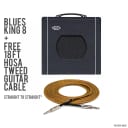 Supro Blues King 8 Guitar Combo + Free HOSA 18' Tweed Cable (S2S) + Donation to Guitars4Vets