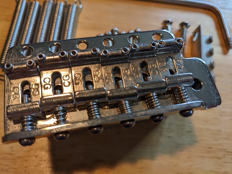 Callaham Vintage S Model Strat Bridge Assembly Used | Reverb