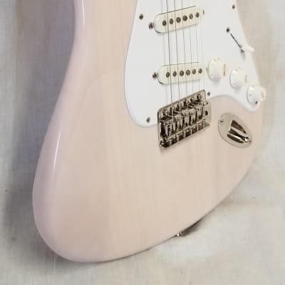 Squier Classic Vibe '50s Stratocaster Electric Guitar, Maple Fingerboard, White Blonde image 3