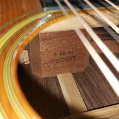 Used 1971 Martin D12-28 12-String Acoustic Guitar w/ Original Hardshell Case image 9