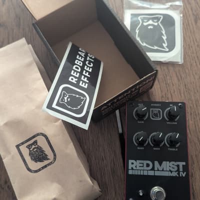 Reverb.com listing, price, conditions, and images for redbeard-effects-red-mist-mkiv