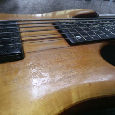 Ken Smith 6 string BT 1990 - Maple Top with Mahogany side inlays-Neck thru image 18