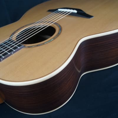 Brand New McIlroy A35c Western Red Cedar / Indian Rosewood Cutaway Auditorium Sized Acoustic image 11