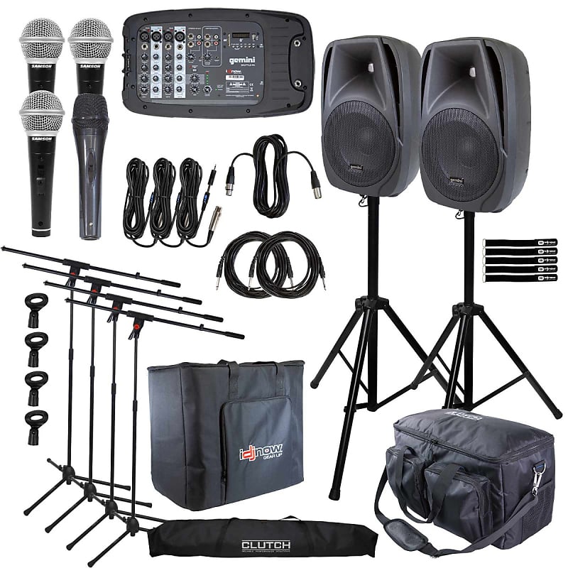 Gemini portable dj store system