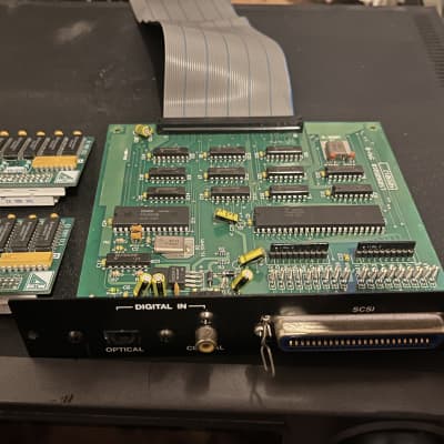 Akai ib109 scsi digital Toslink card and full ram S950