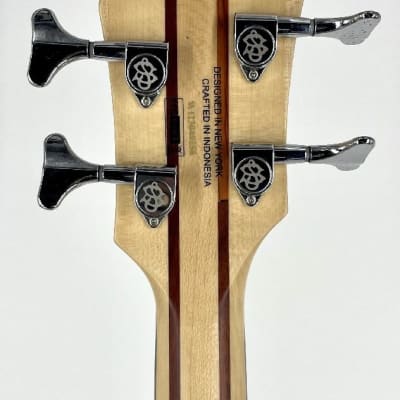 Spector Legend 4 Standard Bass Guitar Black Stain Finish Serial #: W123040256 image 8