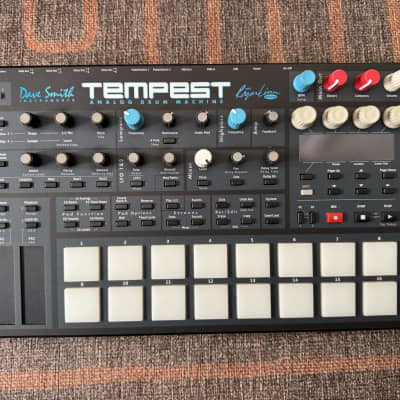 Dave Smith Instruments Tempest 6-Voice Drum Machine 2011 - 2018 - Black with Wood Sides