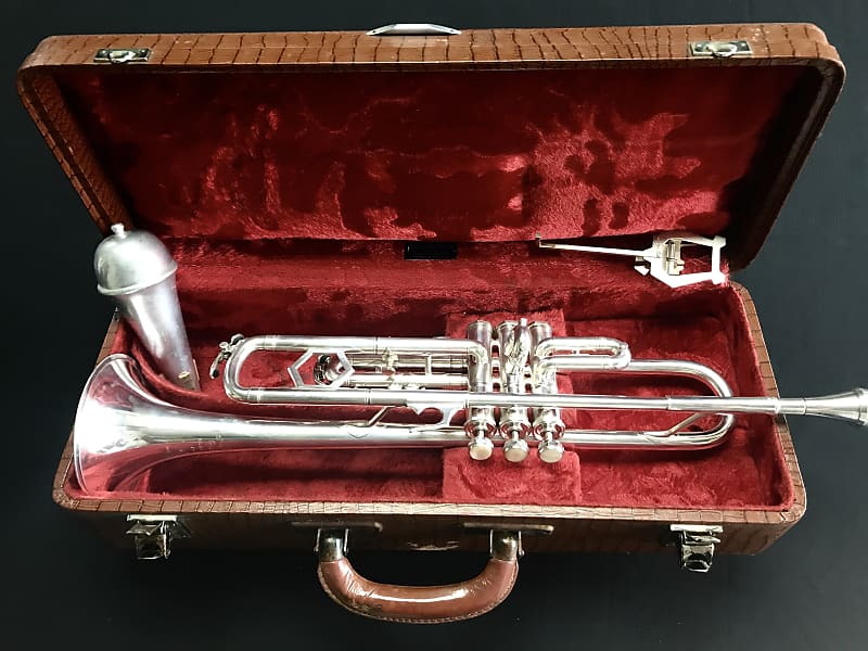 COUESNON 1951 Silver plated Bb trumpet