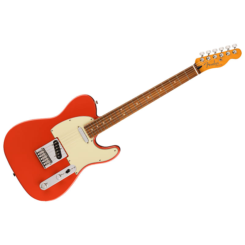 Player Plus Telecaster Fiesta Red Fender image 1